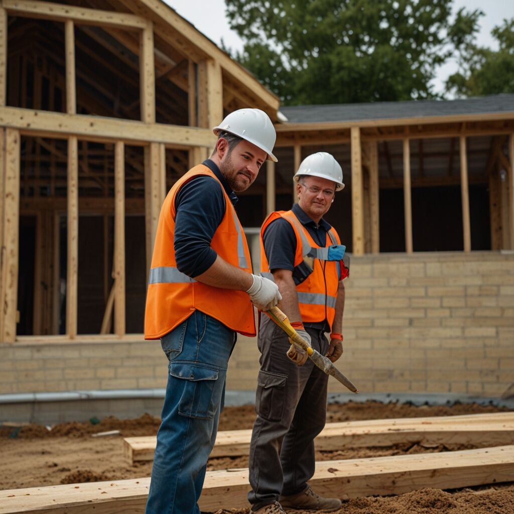 Experienced Guymon construction crew upgrading steps