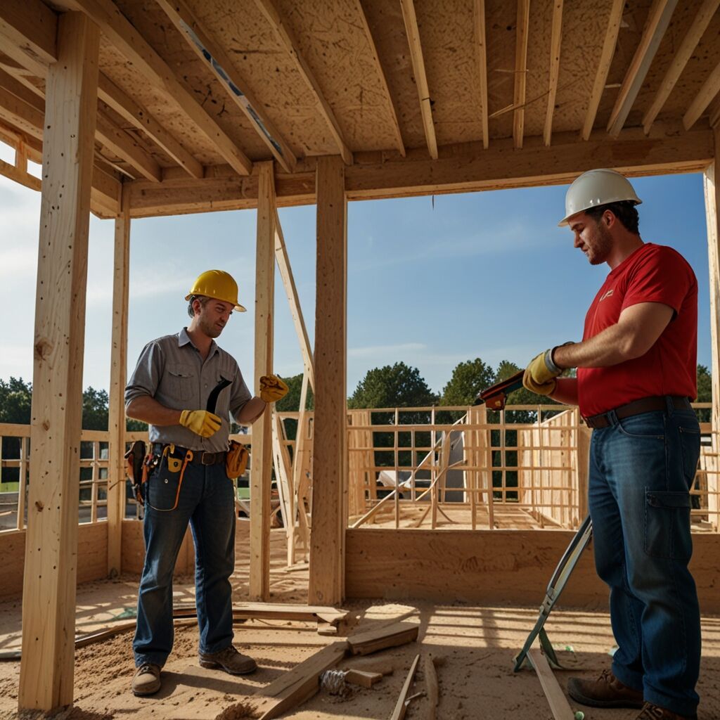 Professional Guymon contractors installing stone